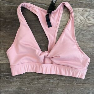 PINK Victoria's Secret Light Pink Sports Bra EUC size S